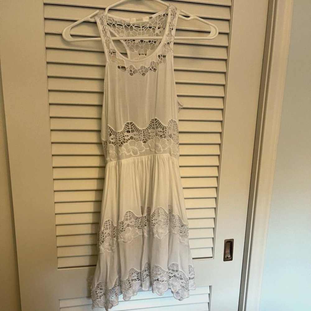 White Lace Summer Dress